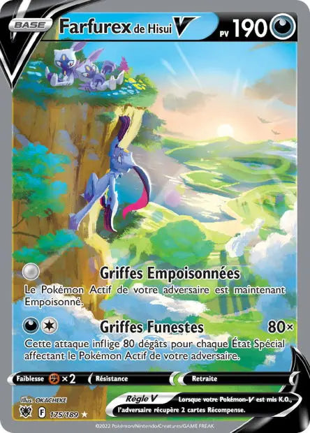 Farfurex de Hisui-V 175/189 OSMO CARDS