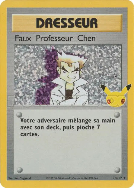 Faux Professeur Chen 73/102 OSMO CARDS