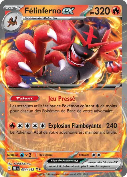 Félinferno ex 34/162 OSMO CARDS