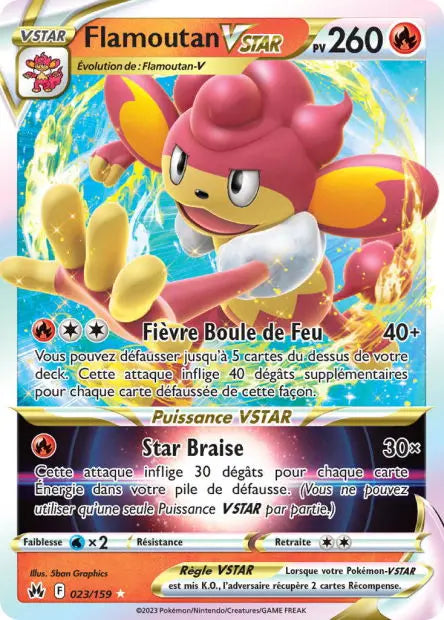 Flamoutan-VSTAR 23/159 OSMO CARDS