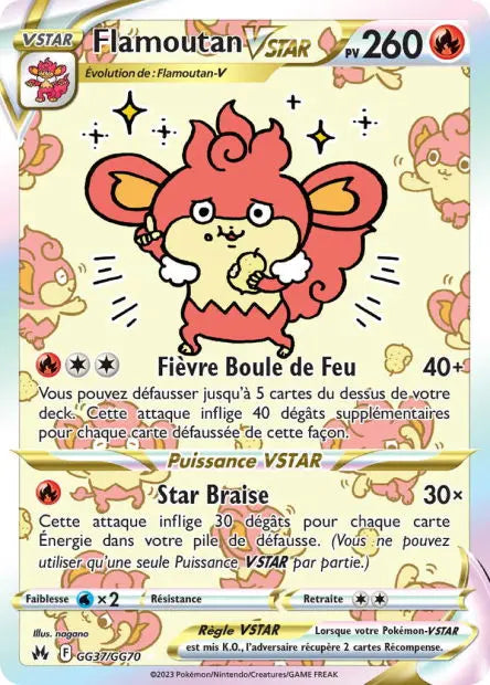 Flamoutan-VSTAR GG37 OSMO CARDS