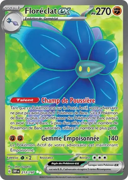 Floréclat ex 213/197 OSMO CARDS