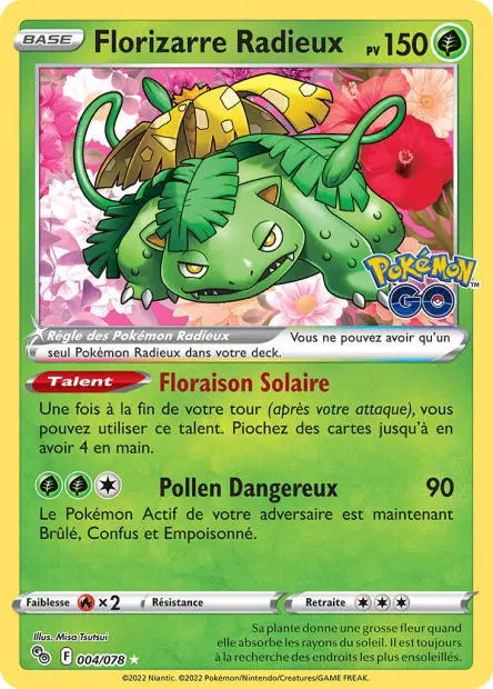 Florizarre Radieux 4/78 OSMO CARDS
