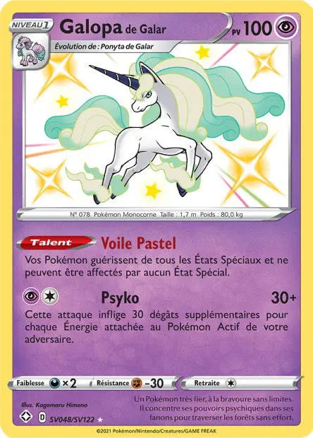 Galopa de Galar SV48 OSMO CARDS