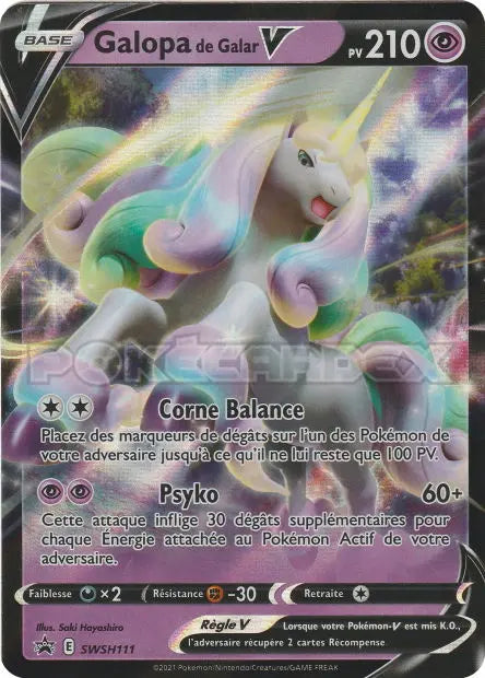 Galopa de Galar-V SWSH111 OSMO CARDS
