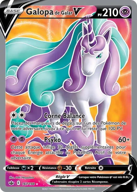 Galopa de Galar‑V 167/198 OSMO CARDS