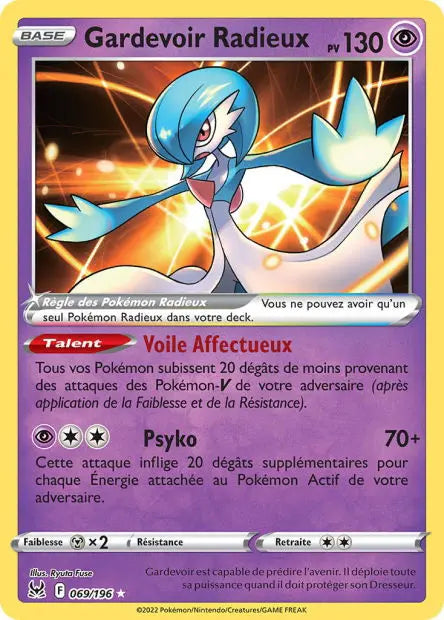 Gardevoir Radieux 69/196 OSMO CARDS