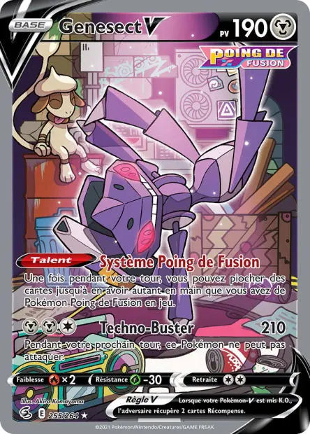 Genesect-V 255/264 OSMO CARDS