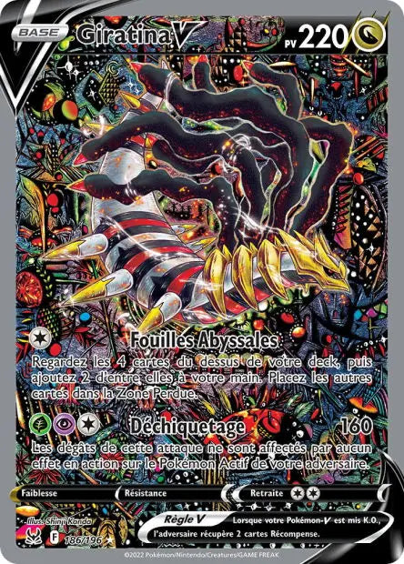 Giratina-V 186/196 OSMO CARDS