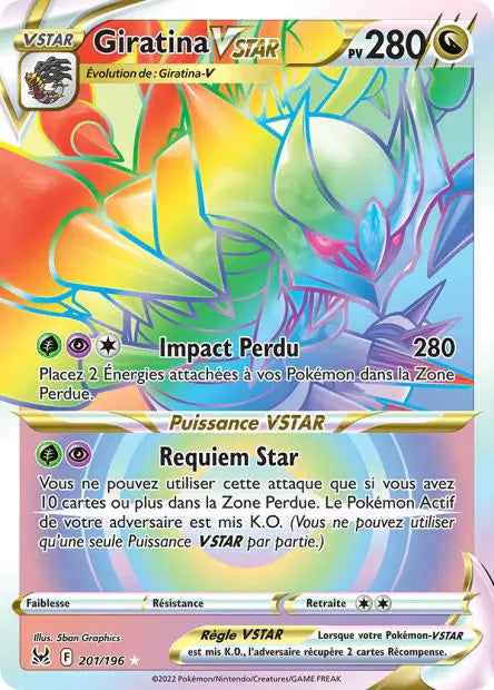 Giratina-VSTAR 201/196 OSMO CARDS