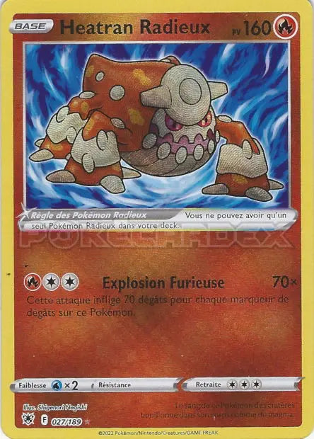 Heatran Radieux 27/189 OSMO CARDS
