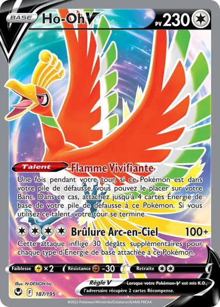 Ho-Oh-V 187/195 OSMO CARDS