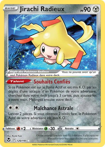 Jirachi Radieux 120/195 OSMO CARDS