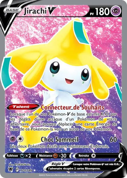 Jirachi-V 170/189 OSMO CARDS
