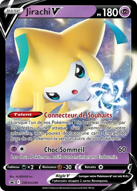 Jirachi-V SWSH299 OSMO CARDS