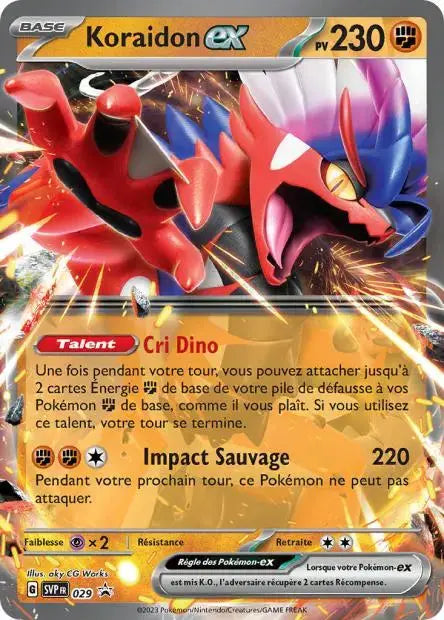 Koraidon ex 029 OSMO CARDS