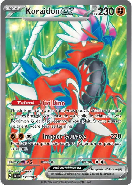 Koraidon ex 231/198 OSMO CARDS