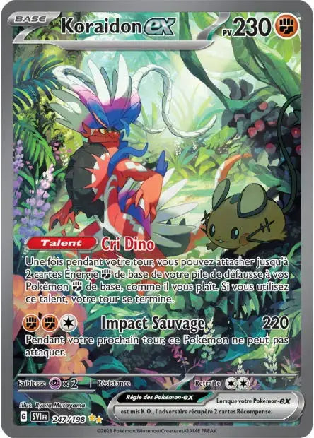 Koraidon ex 247/198 OSMO CARDS