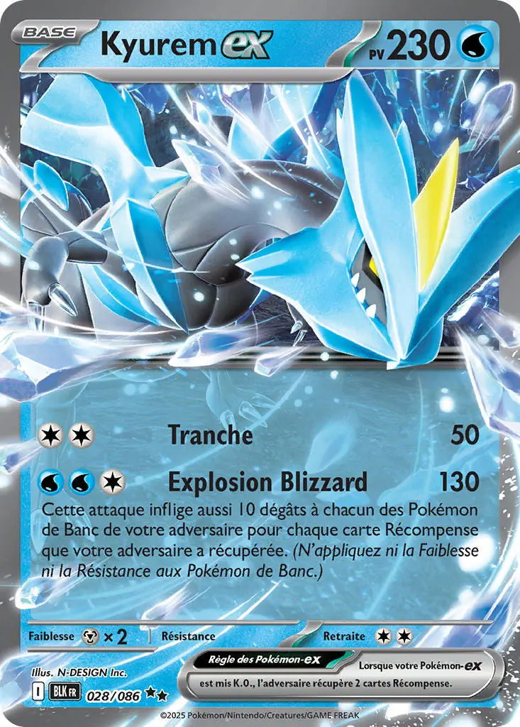 Kyurem ex 28/86 OSMO CARDS
