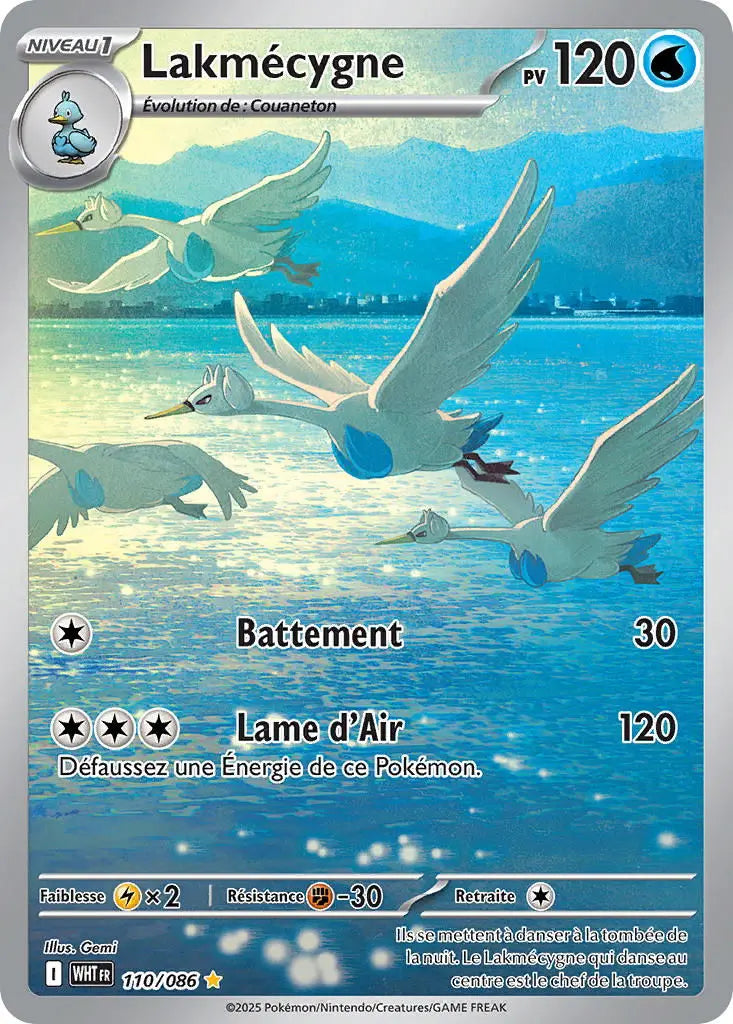 Lakmécygne 110/86 OSMO CARDS