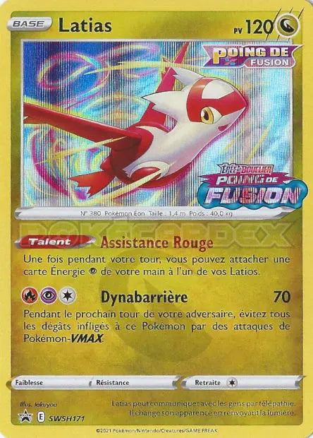 Latias SWSH171 OSMO CARDS
