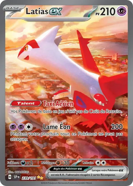 Latias ex 239/191 OSMO CARDS