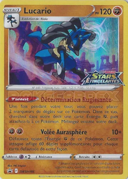 Lucario SWSH186 OSMO CARDS