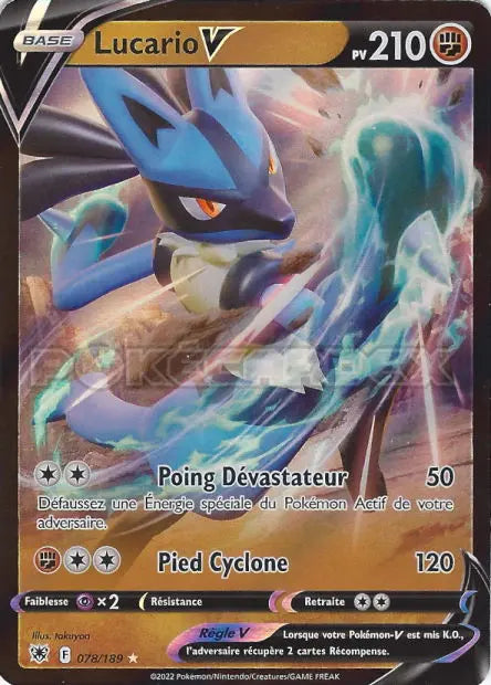 Lucario-V 78/189 OSMO CARDS