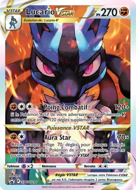 Lucario-VSTAR SWSH291 OSMO CARDS