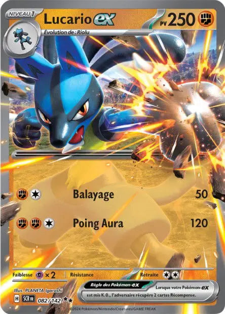 Lucario ex 82/142 OSMO CARDS
