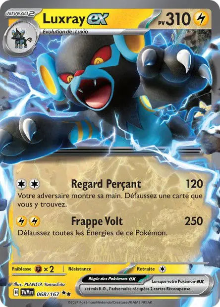 Luxray ex 68/167 OSMO CARDS