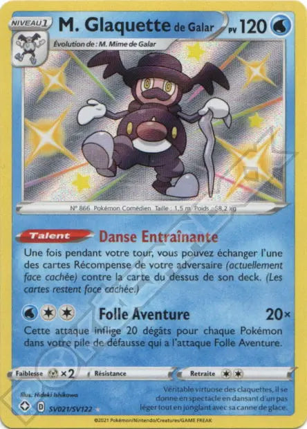 M. Glaquette de Galar SV21 OSMO CARDS