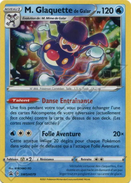M. Glaquette de Galar SWSH079 OSMO CARDS