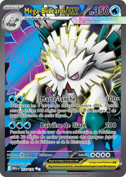 Méga-Blizzaroi ex 157/132 OSMO CARDS