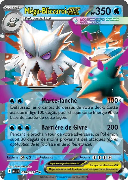 Méga-Blizzaroi ex 36/132 OSMO CARDS