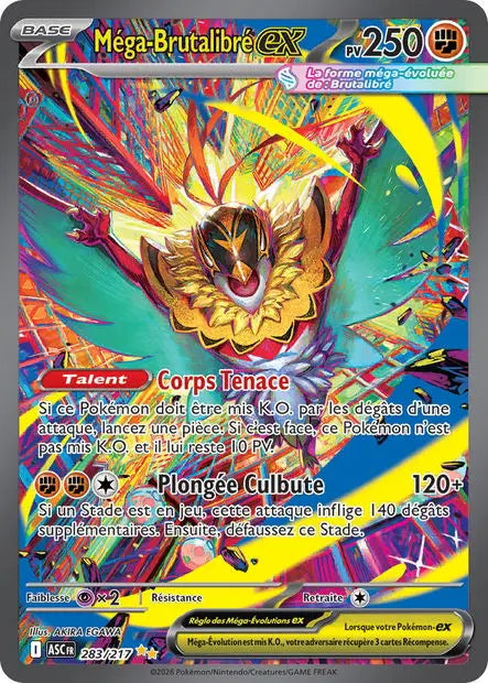 Méga-Brutalibré ex 283/217 OSMO CARDS