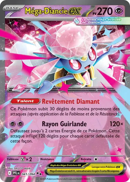 Méga-Diancie ex 41/94 OSMO CARDS