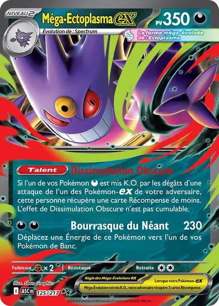Méga-Ectoplasma ex 125/217 OSMO CARDS
