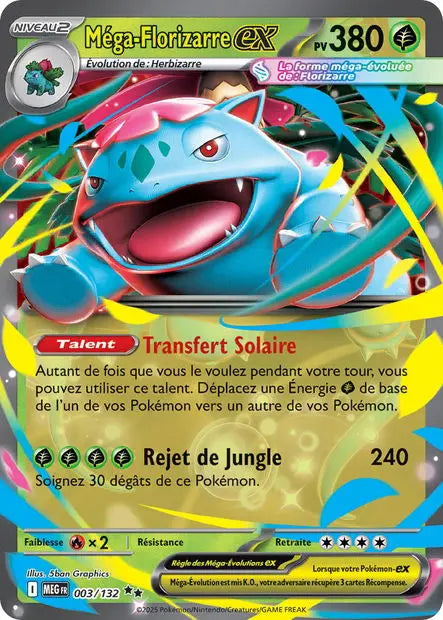 Méga-Florizarre ex 3/132 OSMO CARDS