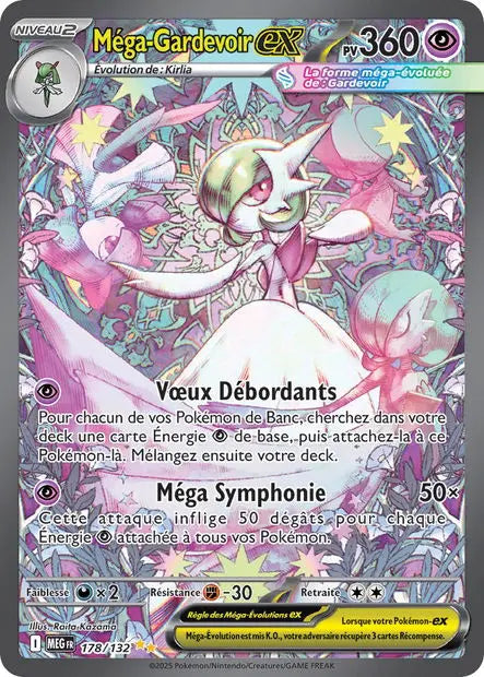 Méga-Gardevoir ex 178/132 OSMO CARDS