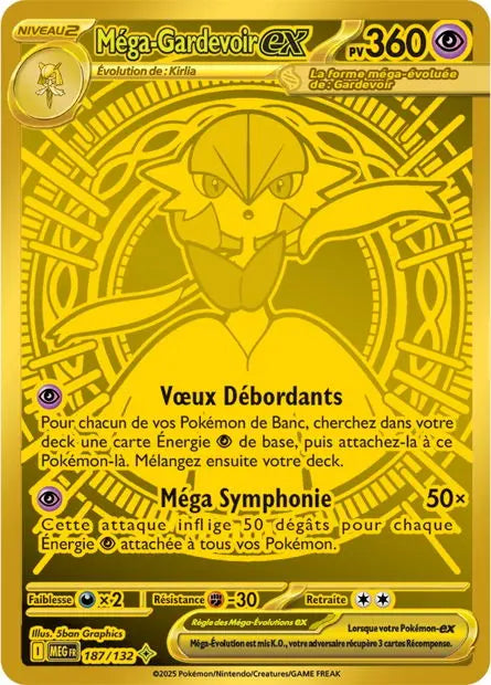 Méga-Gardevoir ex 187/132 OSMO CARDS