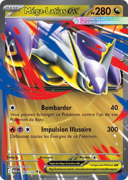 Méga-Latias ex 100/132 OSMO CARDS