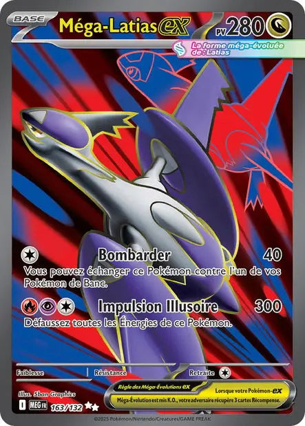 Méga-Latias ex 163/132 OSMO CARDS