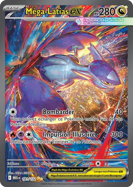 Méga-Latias ex 181/132 OSMO CARDS