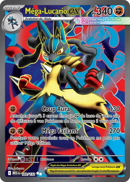 Méga-Lucario ex 160/132 OSMO CARDS