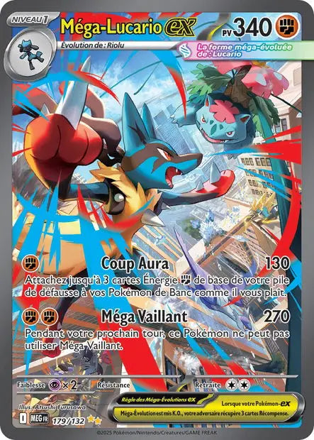 Méga-Lucario ex 179/132 OSMO CARDS