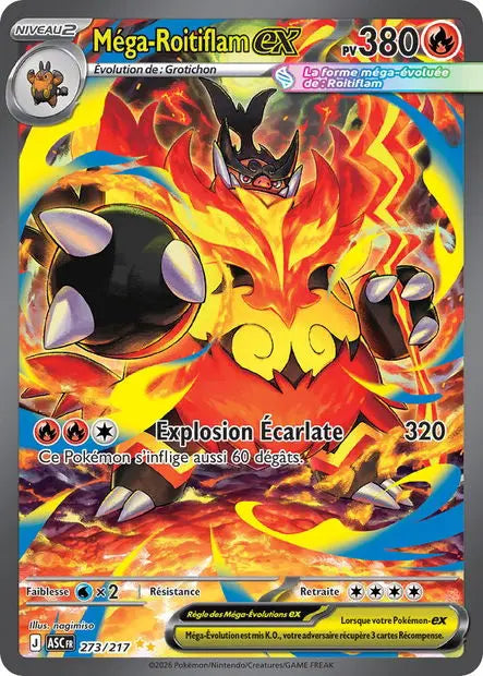 Méga-Roitiflam ex 273/217 OSMO CARDS