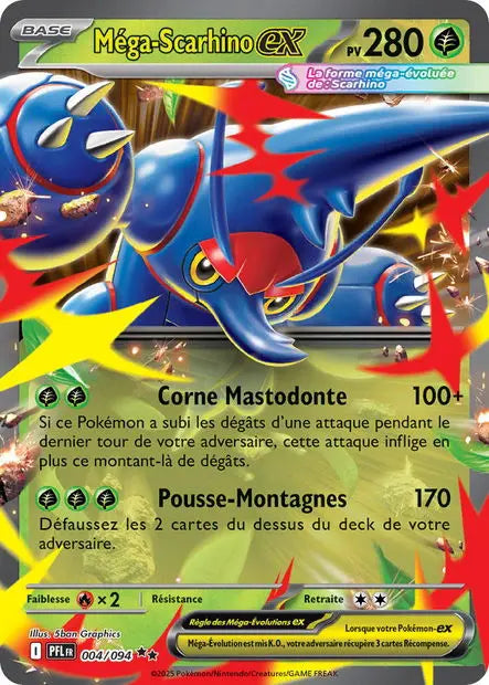 Méga-Scarhino ex 4/94 OSMO CARDS