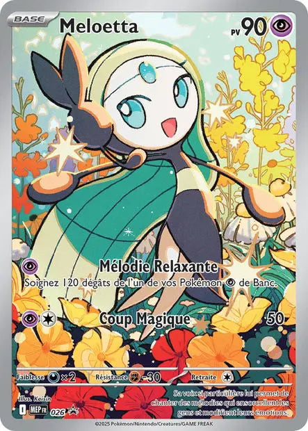 Meloetta 026 OSMO CARDS
