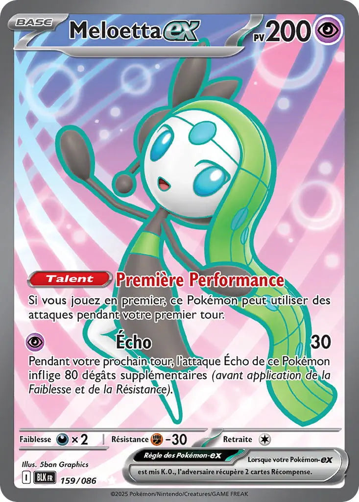 Meloetta ex 159/86 OSMO CARDS